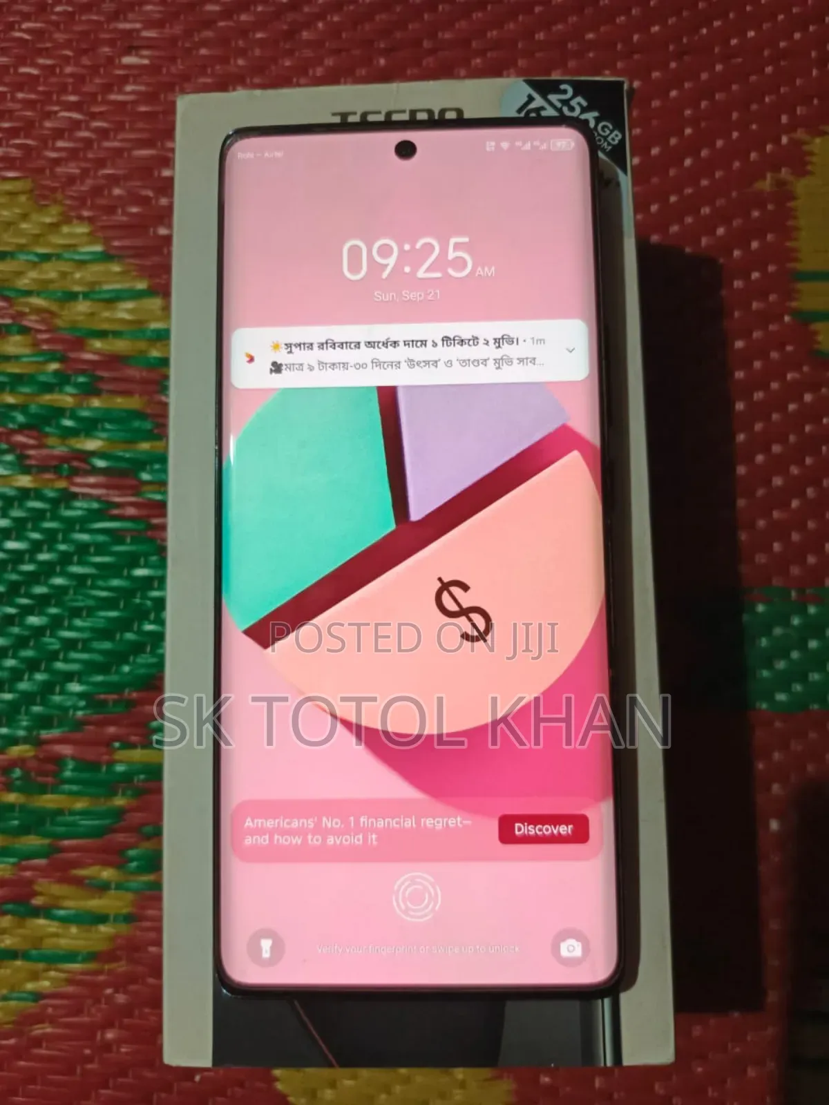 Tecno Camon 20 Pro 256 GB Black