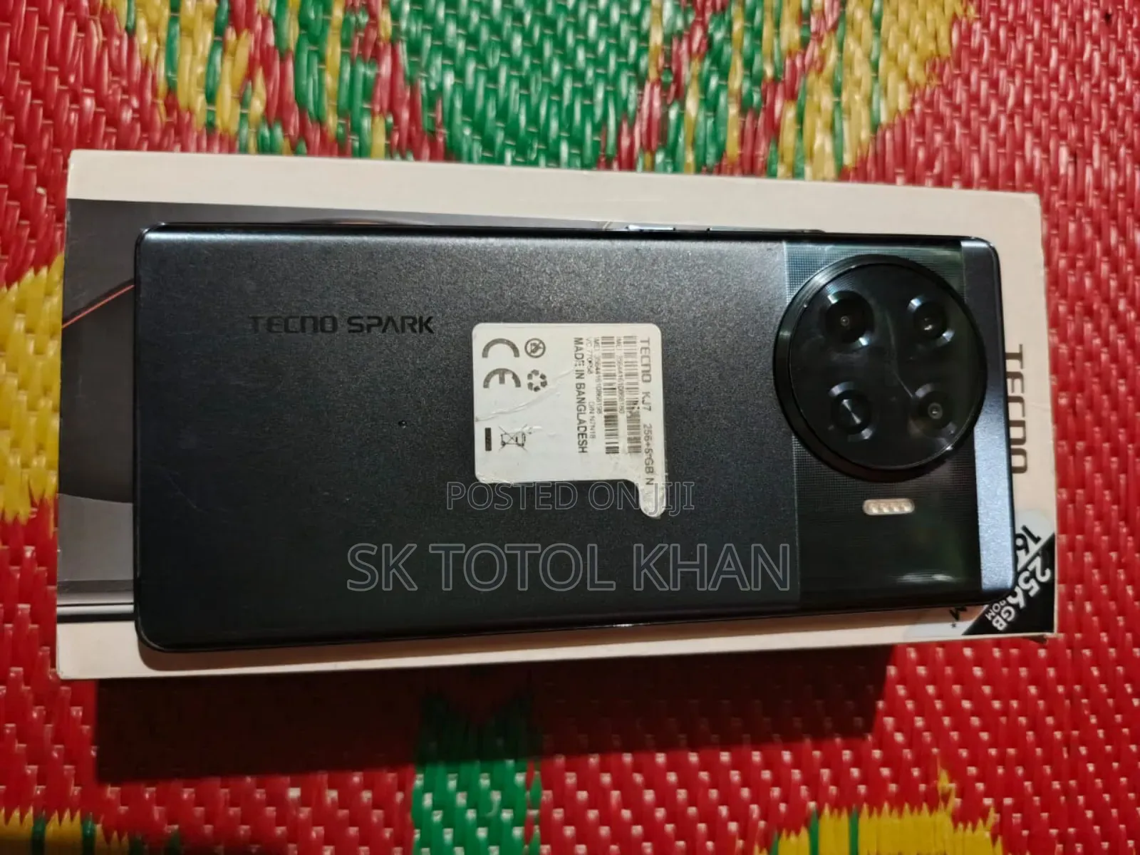 Tecno Camon 20 Pro 256 GB Black