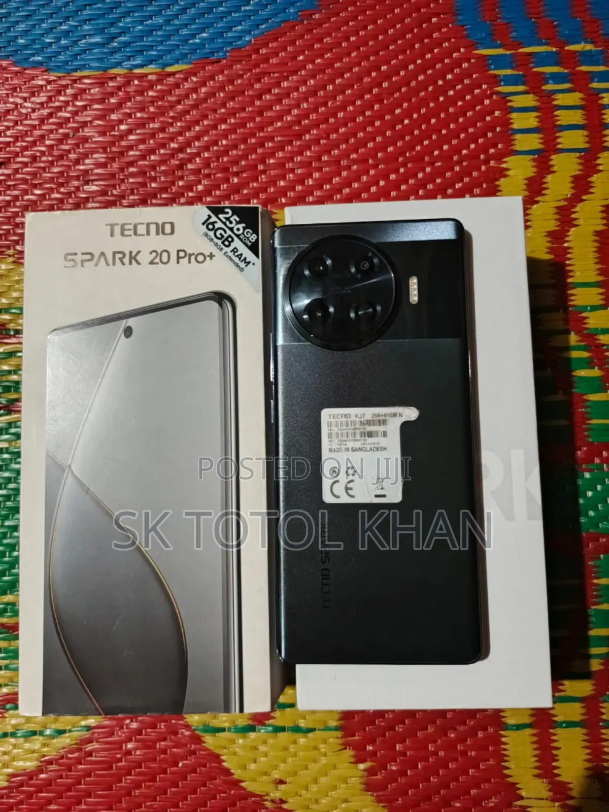Tecno Camon 20 Pro 256 GB Black