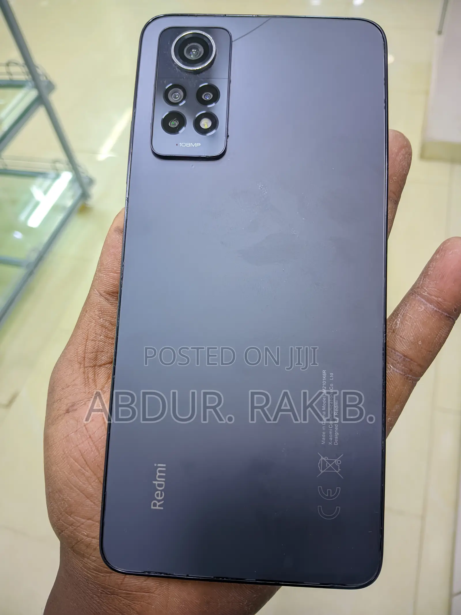 Xiaomi Redmi Note 12 Pro 4G 256 GB Black