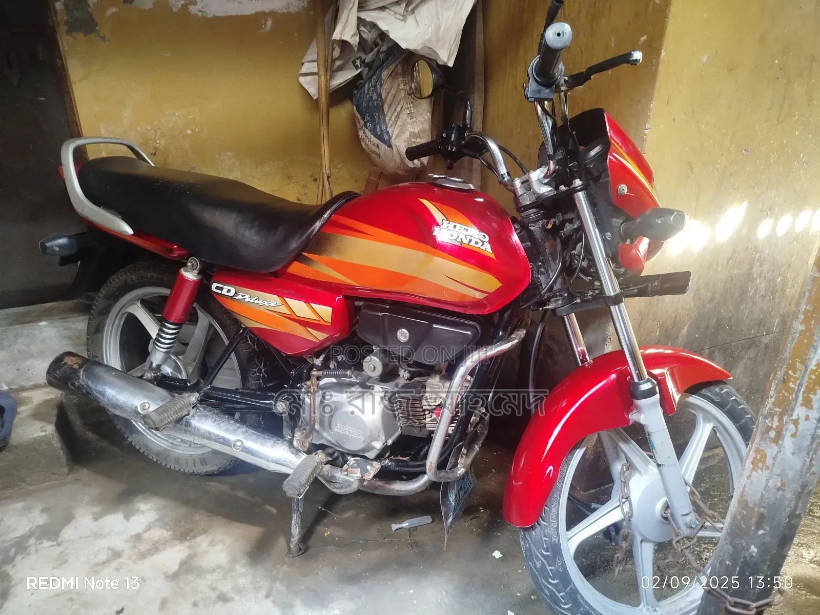 Hero HF Deluxe 2011 Red