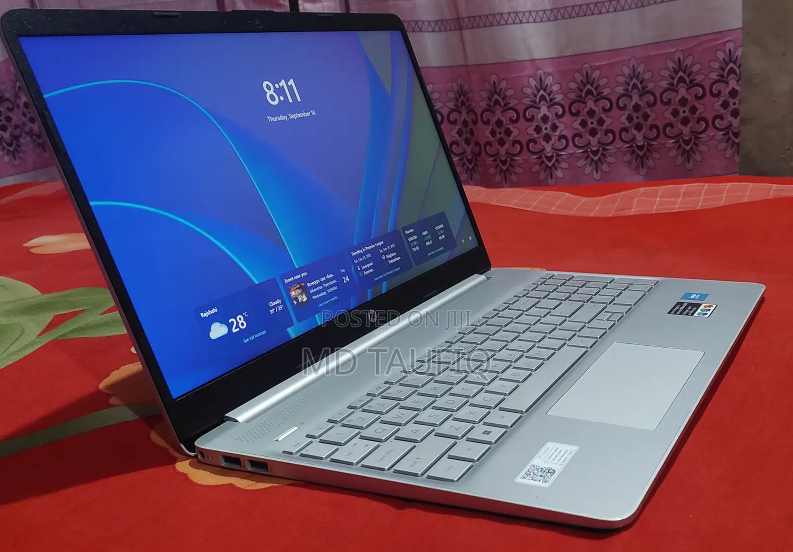 Laptop HP 15s 4GB Intel Celeron SSD 256GB