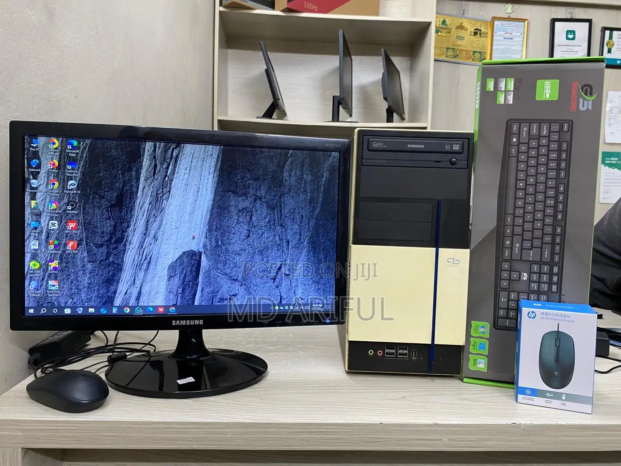 Desktop Computer 8GB Intel Core I3 SSD 128GB