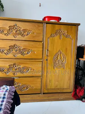সেগুন কাঠের ৬/৭” Wardeob