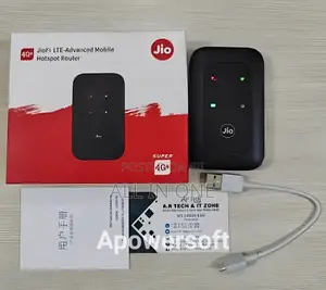 Photo - Jiofiব্র্যান্ডের 4g Lte -Advance Mobile Wifi Pocket Router!!