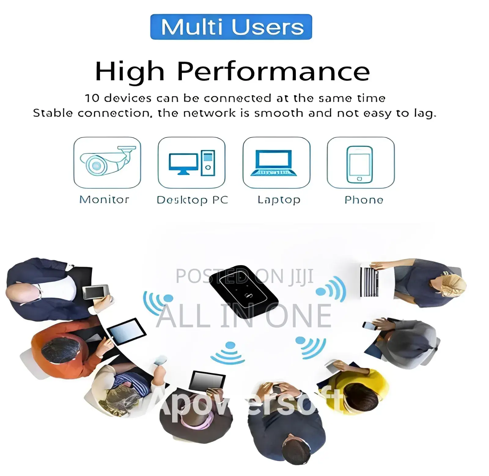 Jiofiব্র্যান্ডের 4g Lte -Advance Mobile Wifi Pocket Router!!