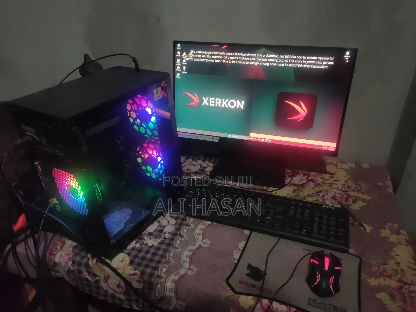 Desktop Computer 8GB AMD Ryzen 5 SSD 500GB