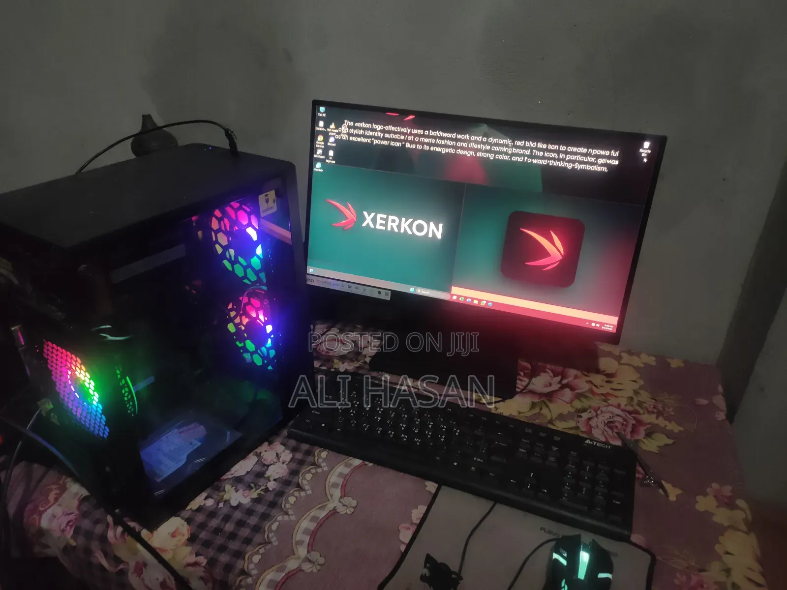 Desktop Computer 8GB AMD Ryzen 5 SSD 500GB