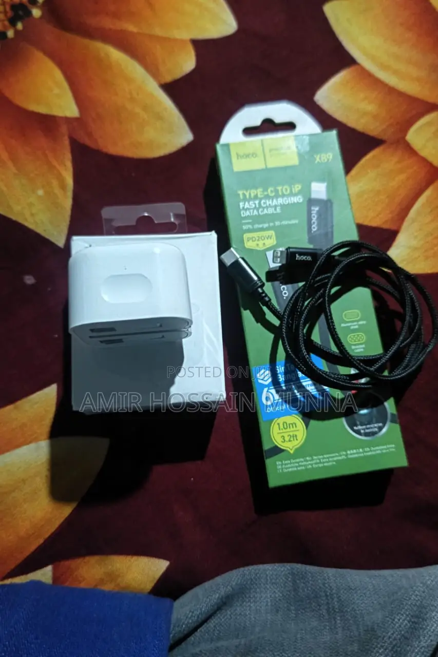 iPhone Original Charger With Fast Charging Cable
