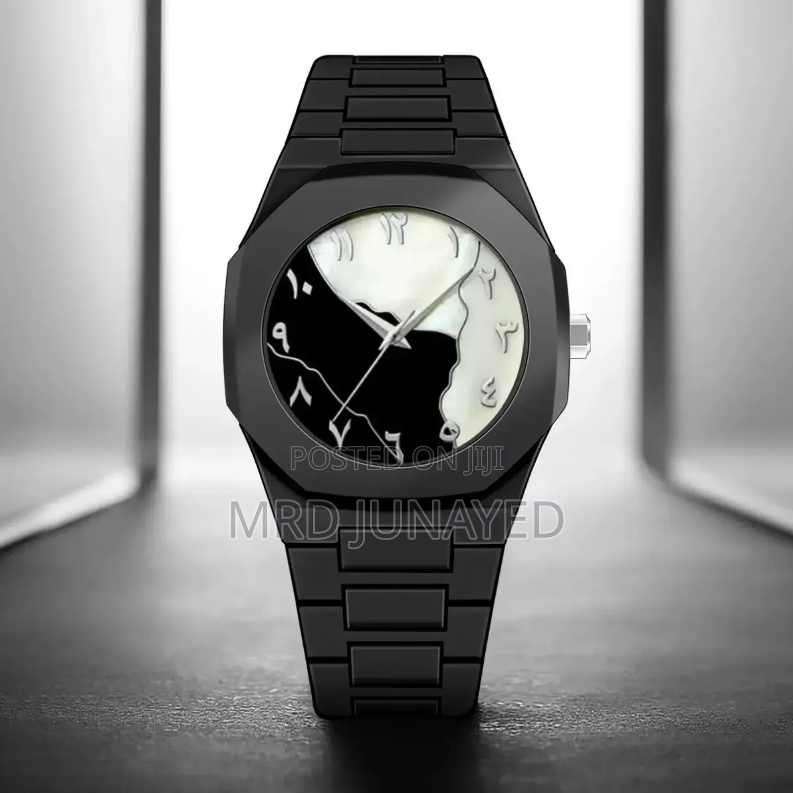 Aura Arabic Watch - Black