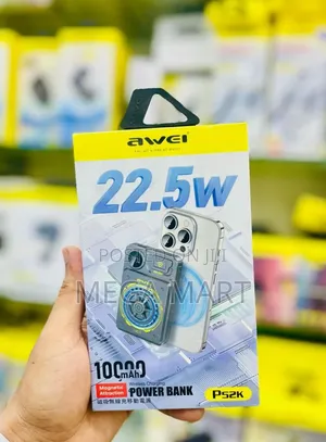 Awei P52k 22.5w 10000mah Magnetic Wireless Powerbank (3103