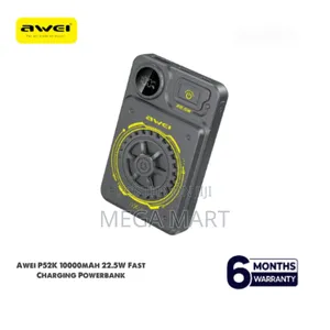 Awei P52k 22.5w 10000mah Magnetic Wireless Powerbank (3103