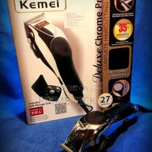 Photo - Kemei Km-8825 Deluxe Chrome Pro Hair Cutting Kit