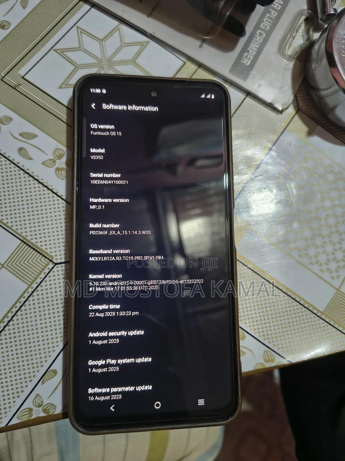 Vivo Y28 8 GB Rose Gold