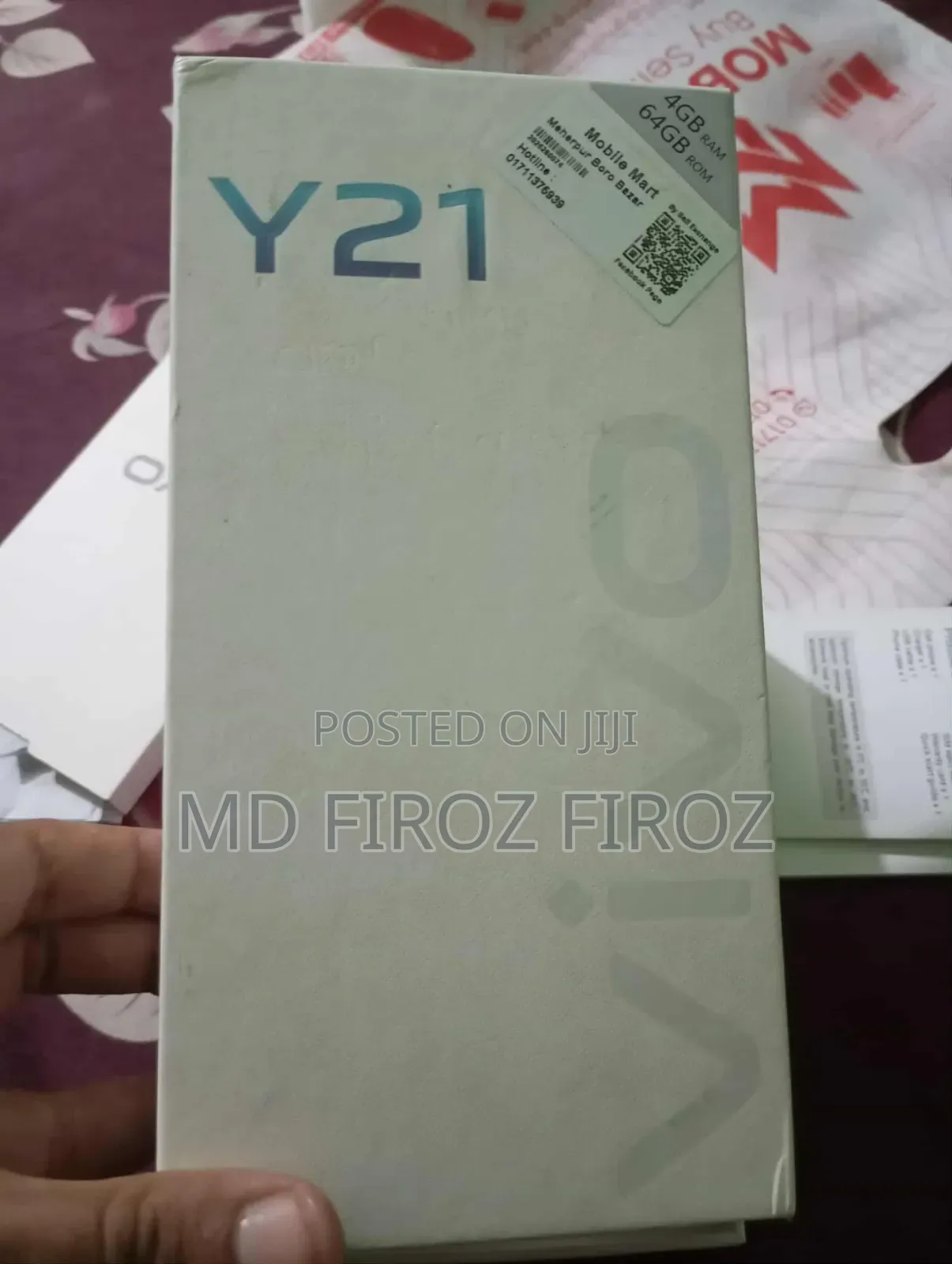 Vivo Y21 64 GB White