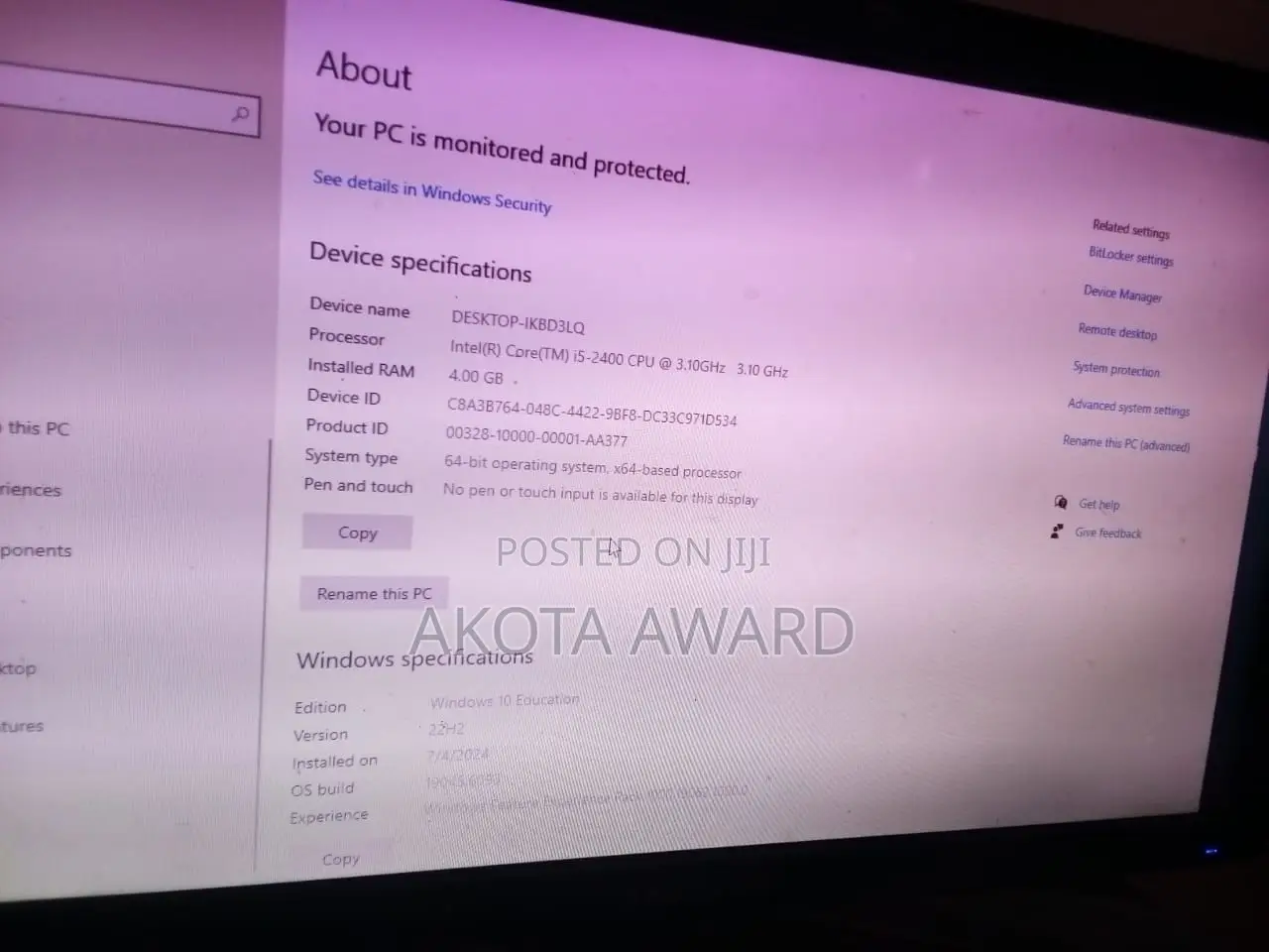 Desktop Computer Full Set