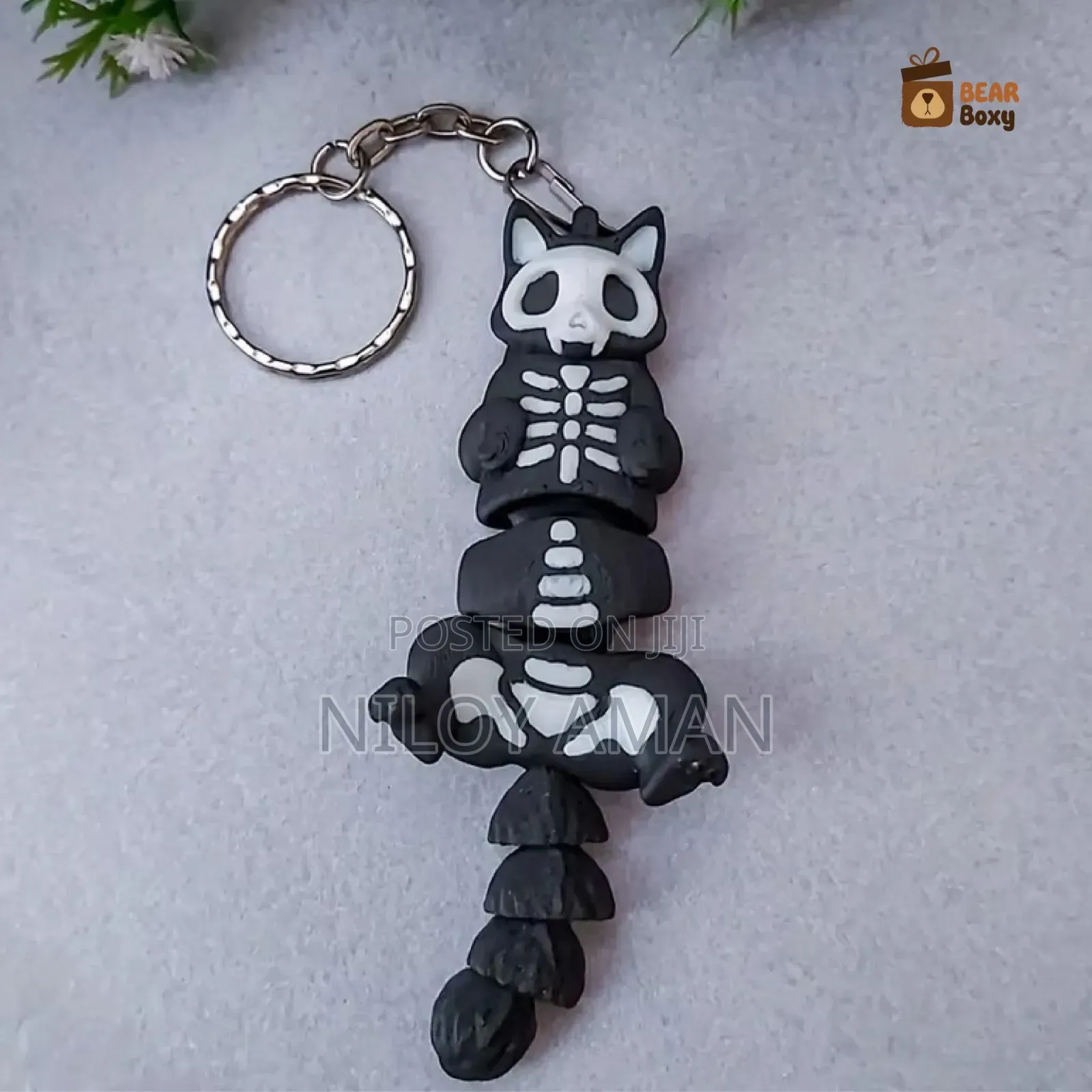 3d Printed Cat Keychain