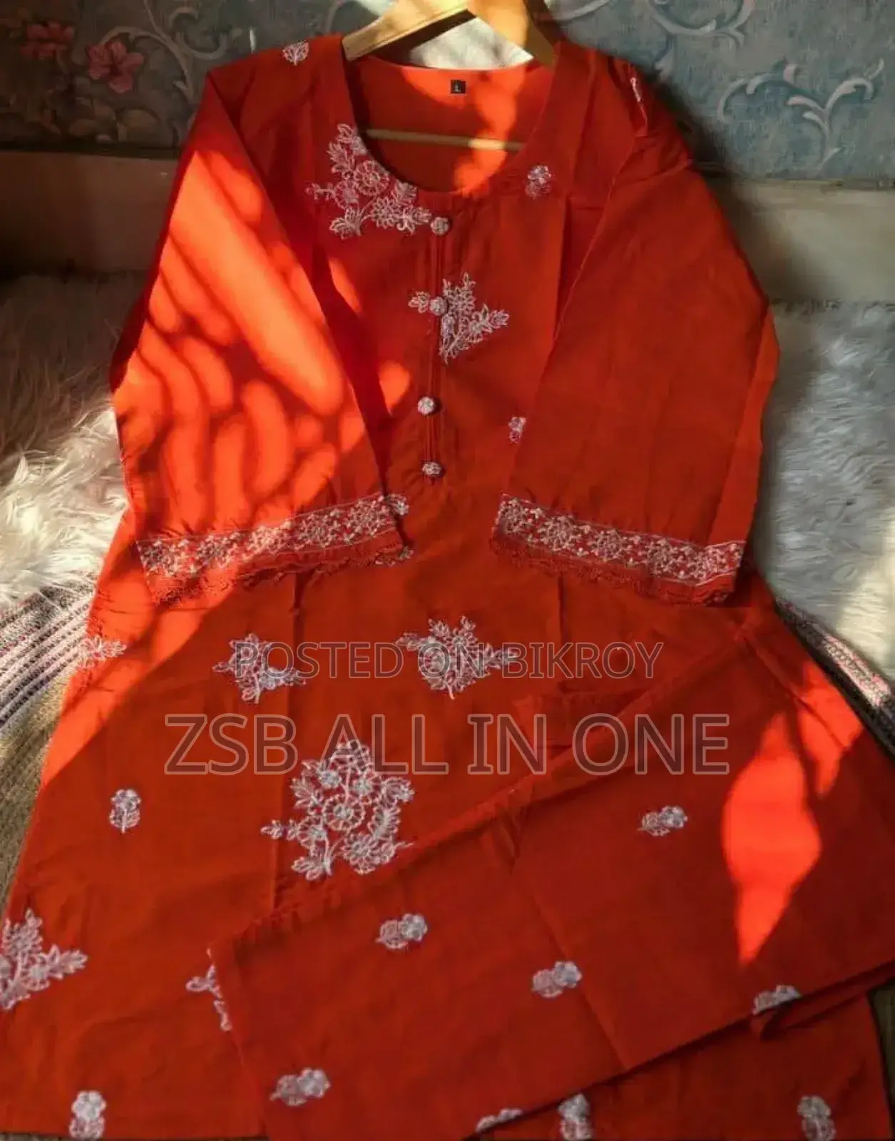 Embroidery Three Piece Set New Update
