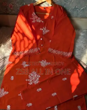 Embroidery Three Piece Set New Update