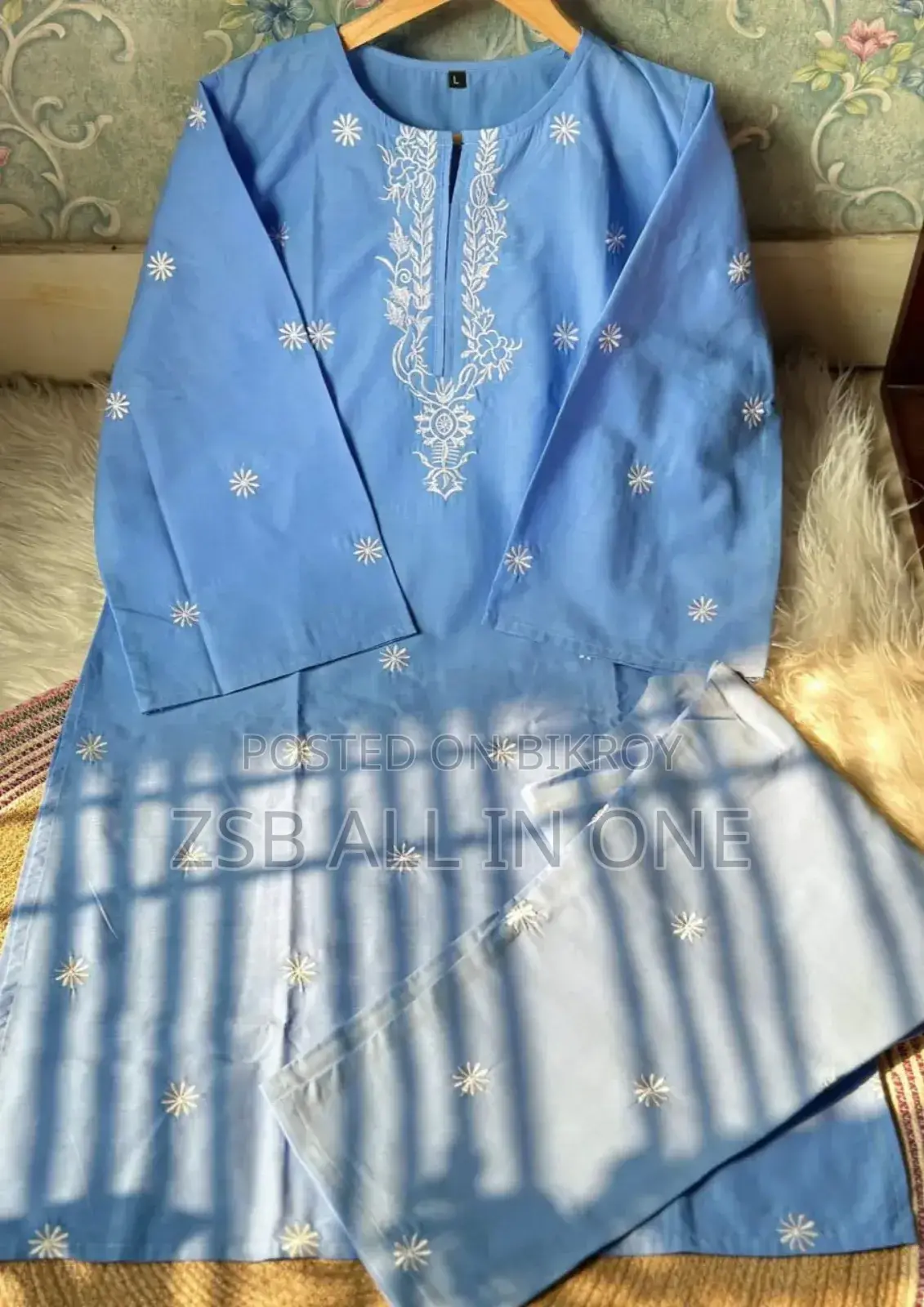 Embroidery Three Piece Set New Update