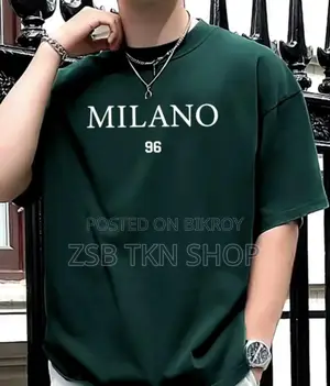 Drop Shoulder T-shirt With DTF Print New Update