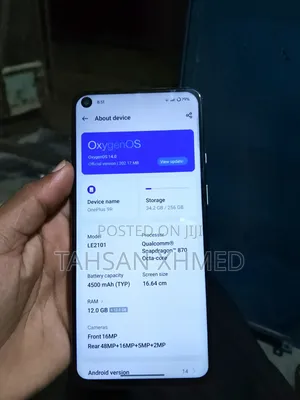 OnePlus 9R 256 GB Blue