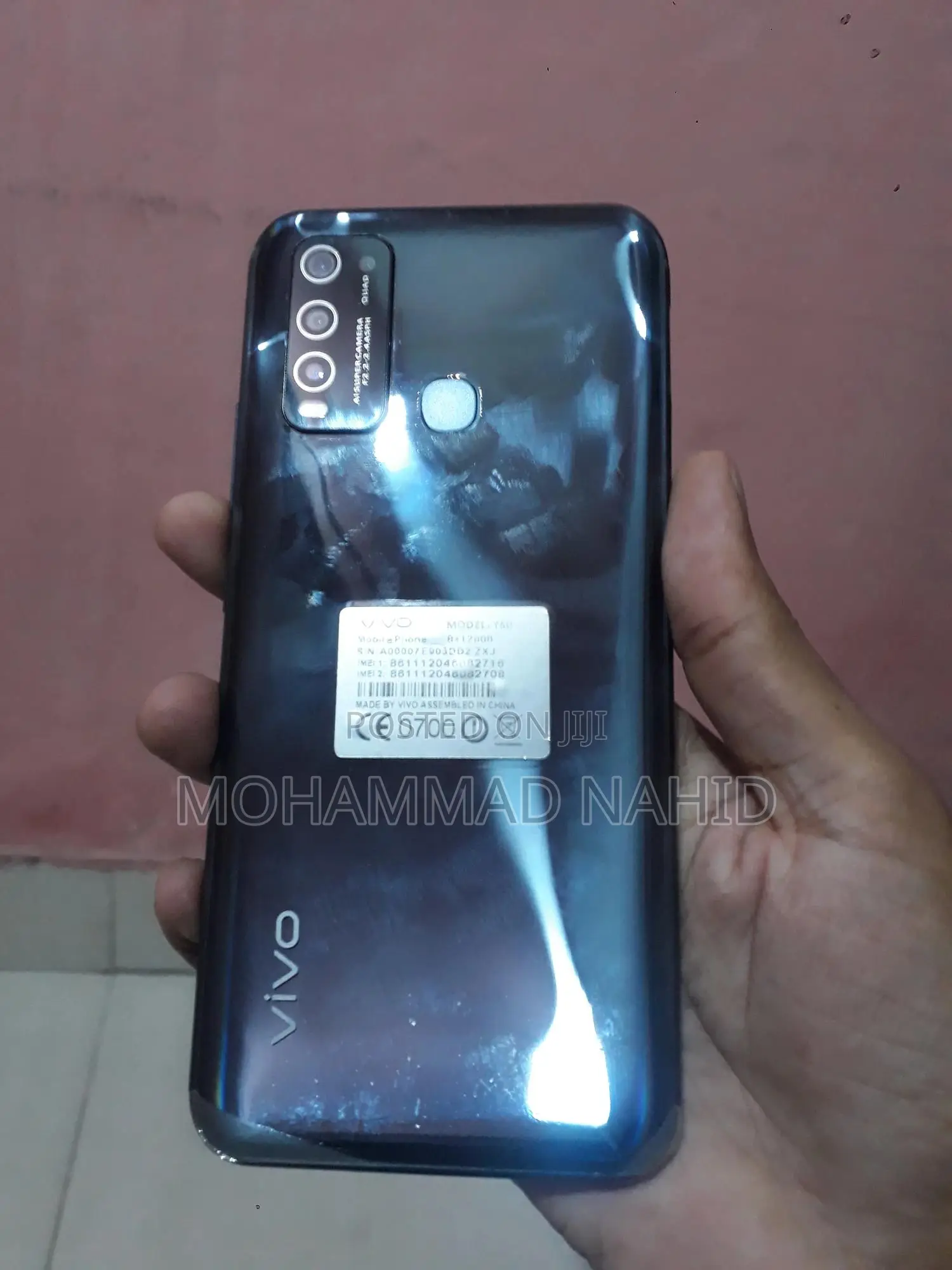 Vivo Y50 128 GB Black