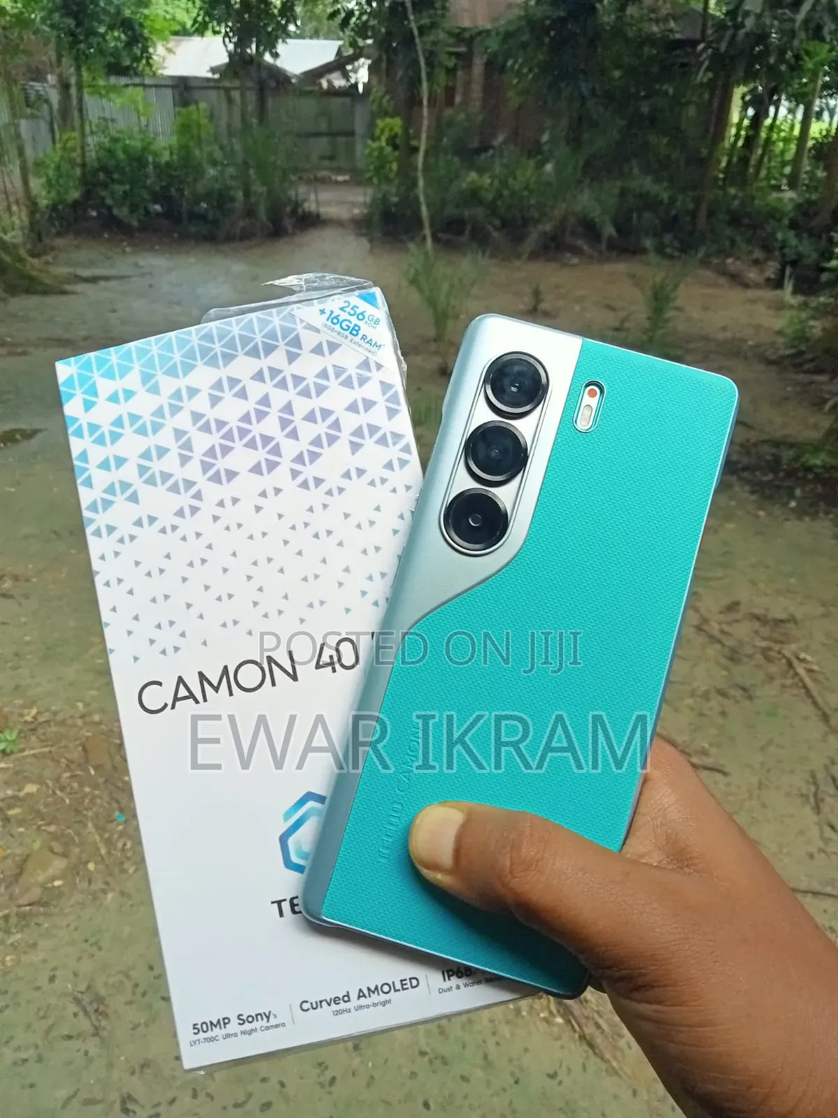 Tecno Camon 40 Pro 256 GB Blue