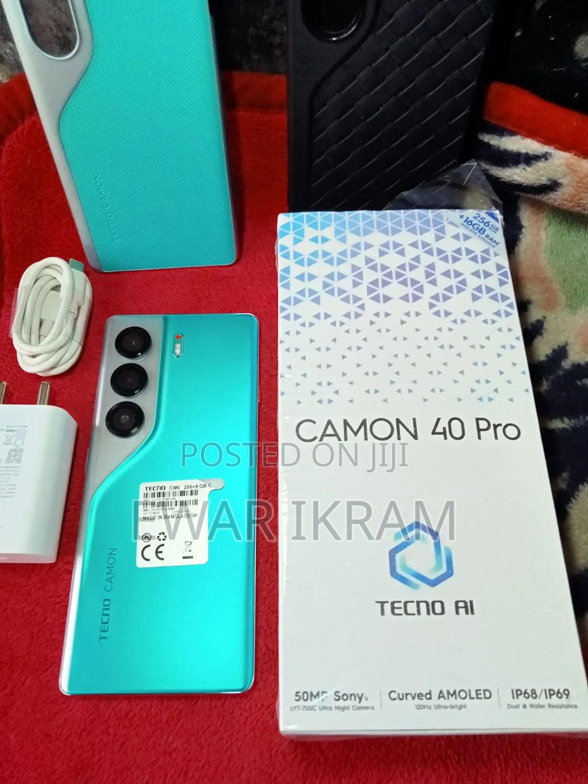 Tecno Camon 40 Pro 256 GB Blue