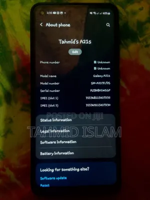 Samsung Galaxy A21s 64 GB Blue