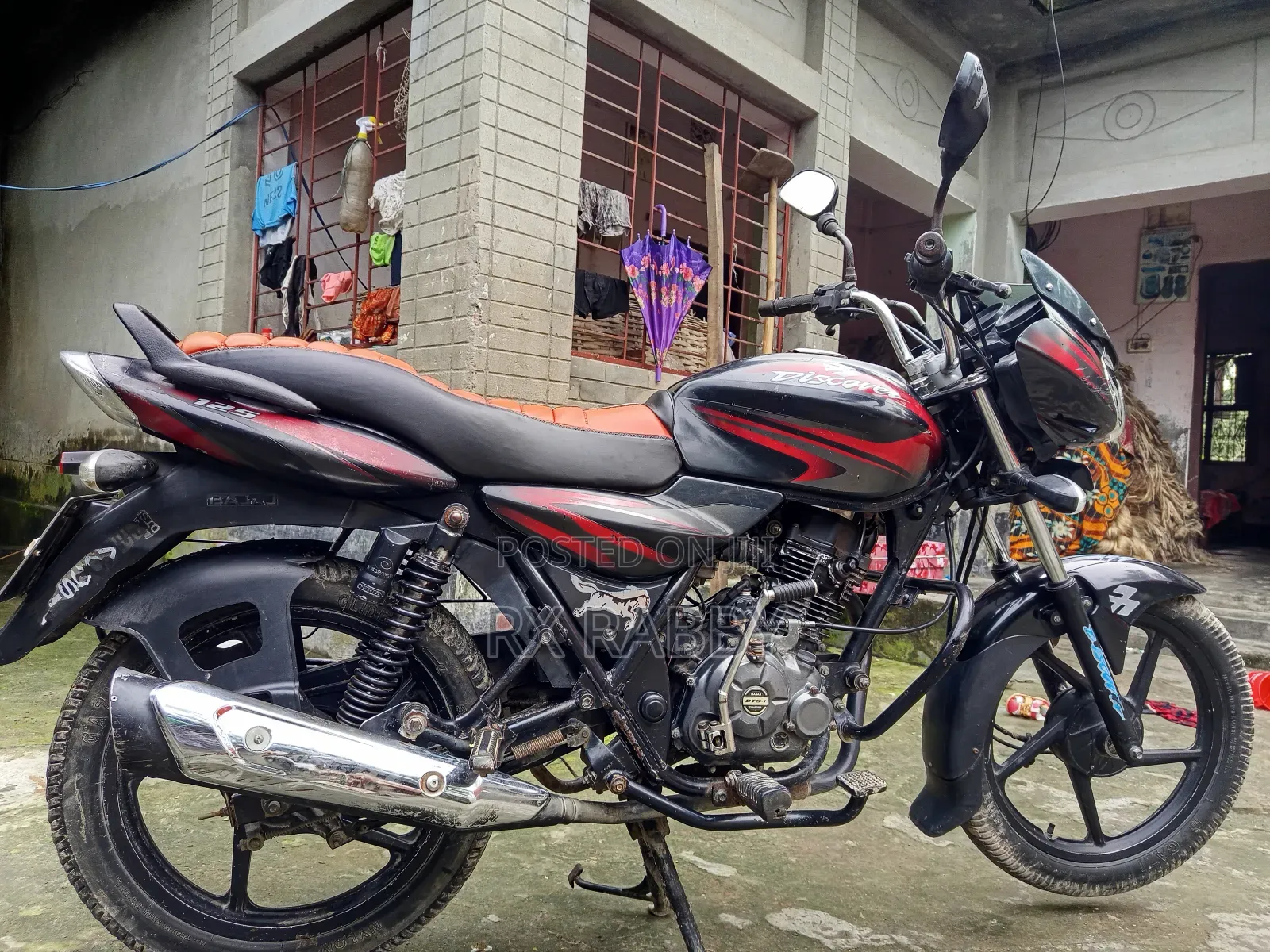 Bajaj Discover 125 2016 Black