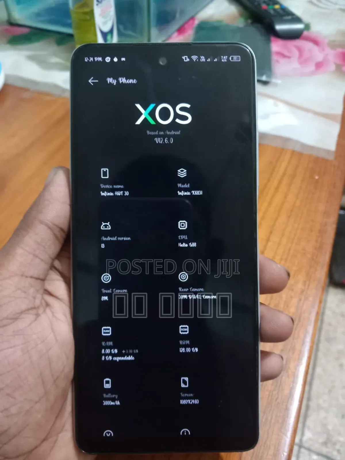 Infinix Hot 30 128 GB White