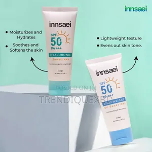 Photo - Innsaei Lightweight Uv Sunscreen SPF 50 – 50ml