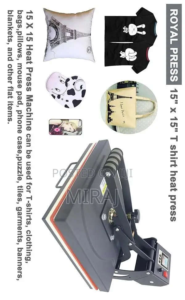 Heat Press 16 X 24 Inch T-Shirt Sublimation Machine