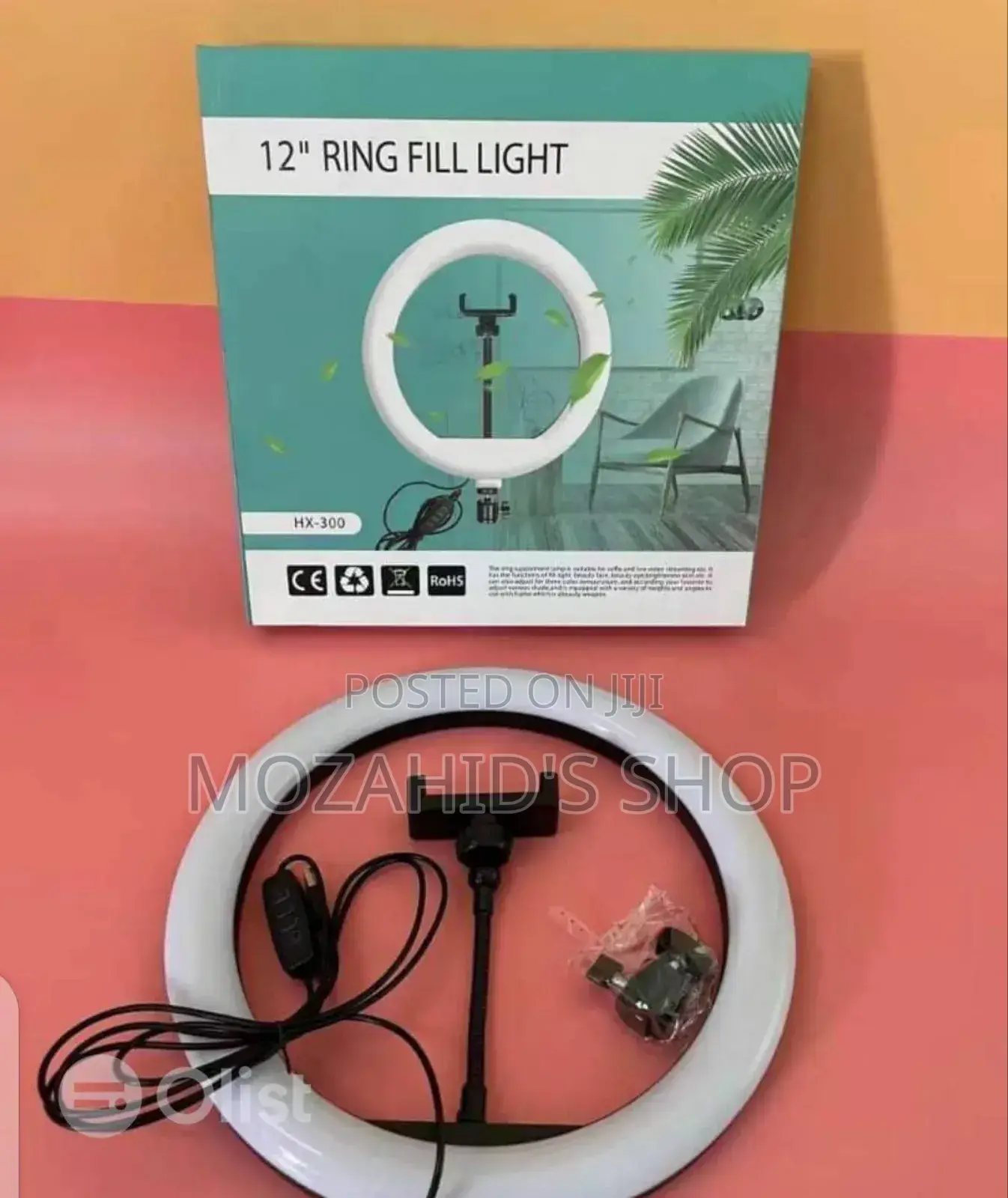 12' Inch Led Ring Phil Light Ringlight Photography Beauty Light
