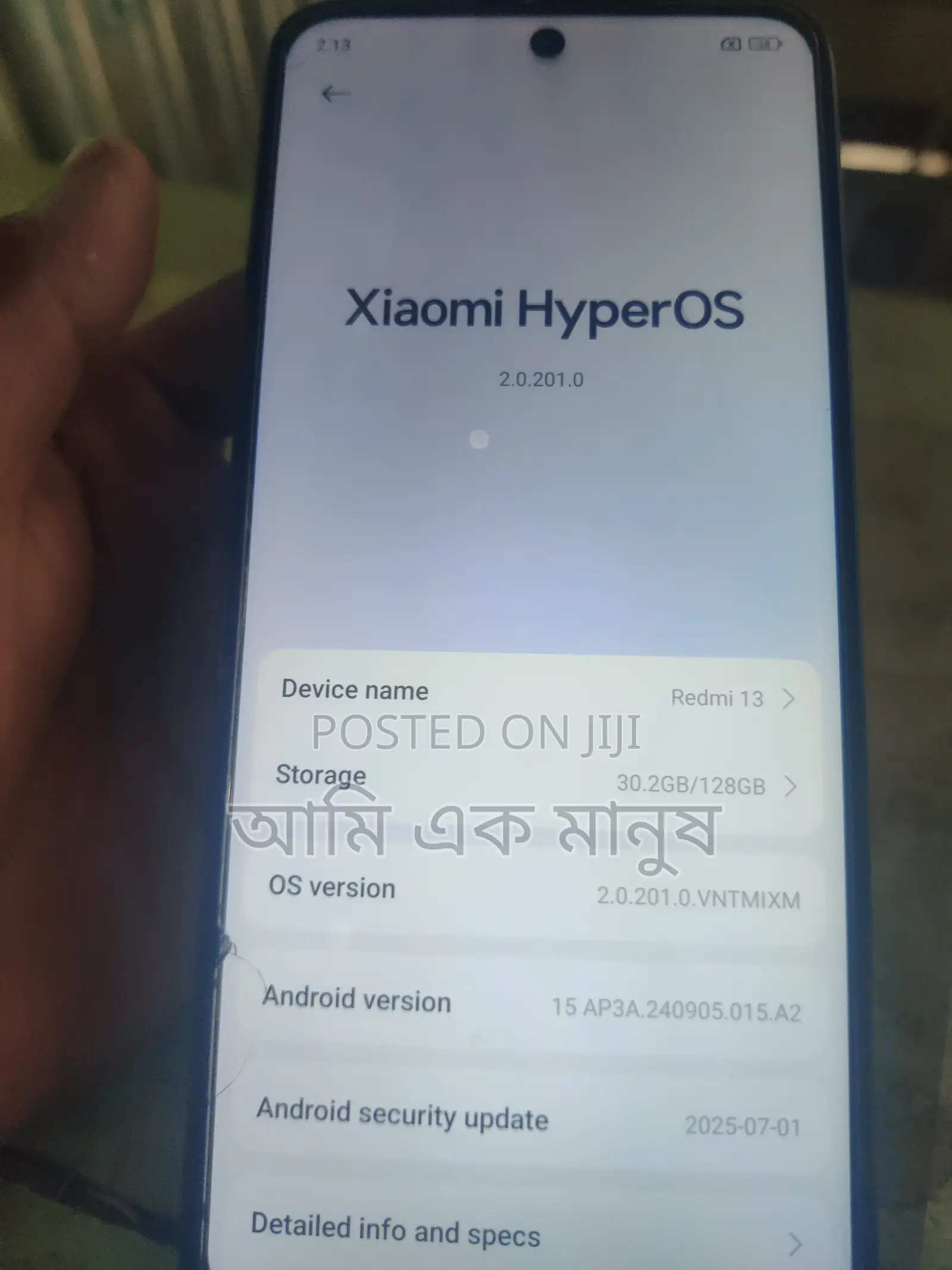 New Xiaomi Redmi 13 128 GB Black