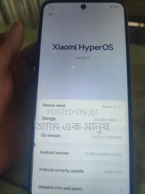 New Xiaomi Redmi 13 128 GB Black