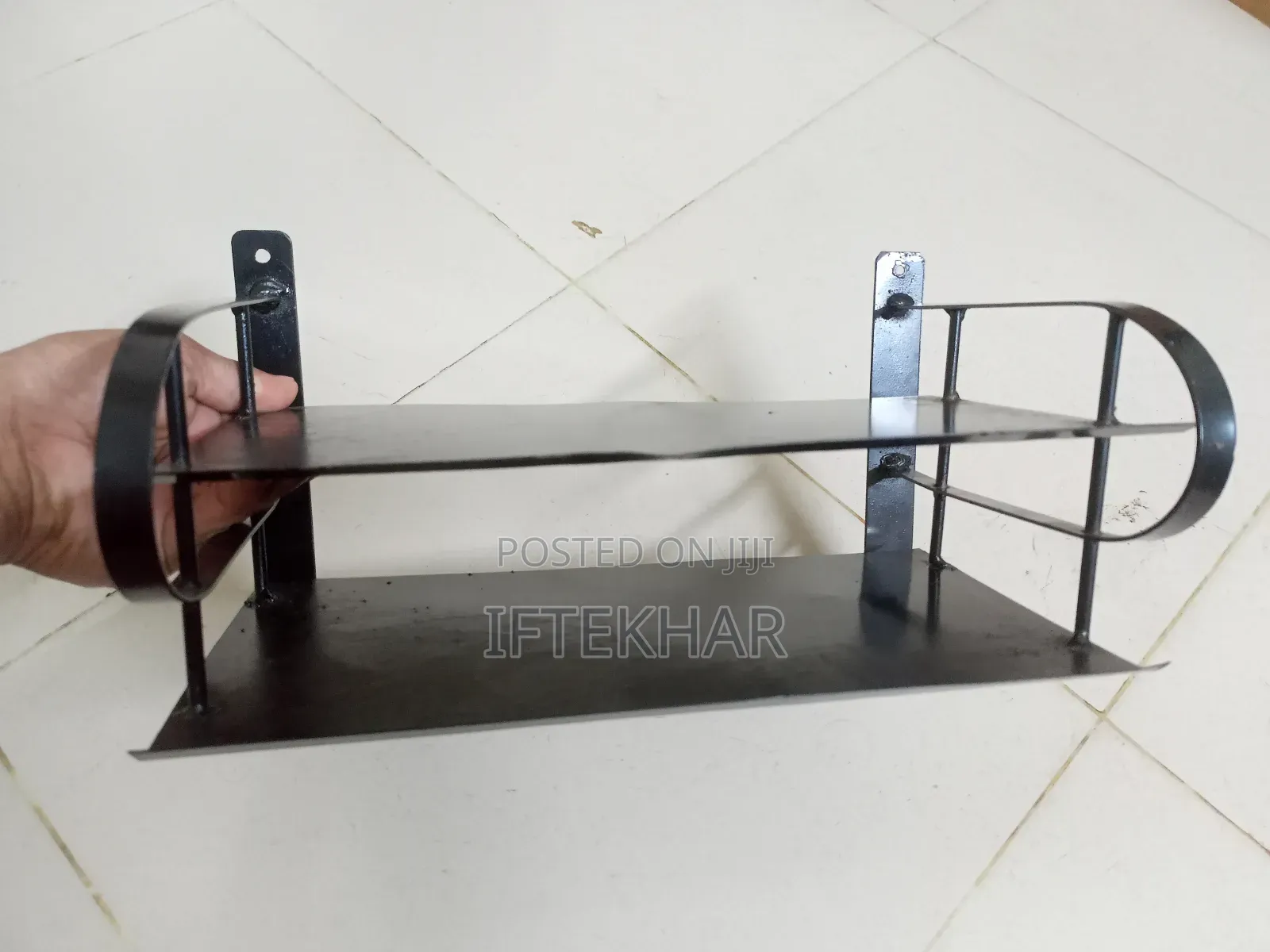 Wifi Router Stand 2 Layer Metal