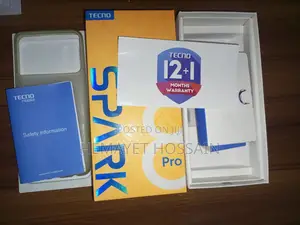 Photo - Tecno Spark 8 Pro 128 GB Black