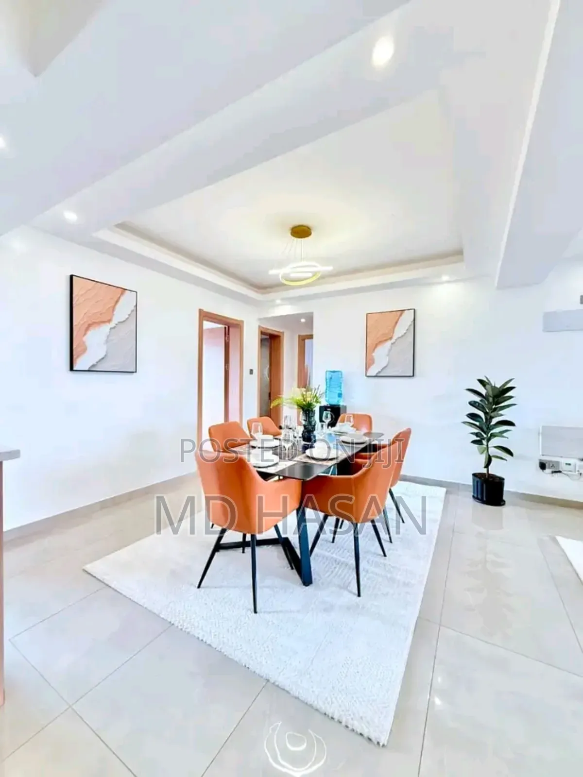 Furnished 3bdrm Apartment in Furnished Flat Rent for Rent