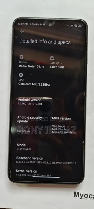 Xiaomi Redmi Note 10 Pro 128 GB White