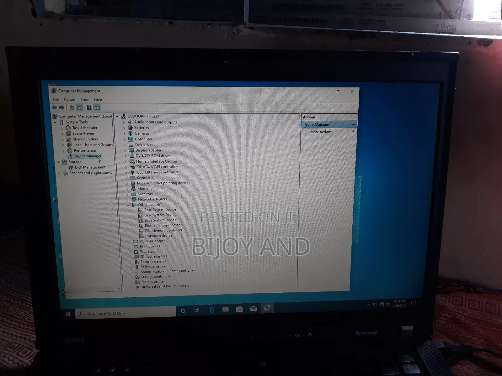 Laptop Lenovo ThinkPad T61 2GB Intel Core 2 Duo SSD 350GB