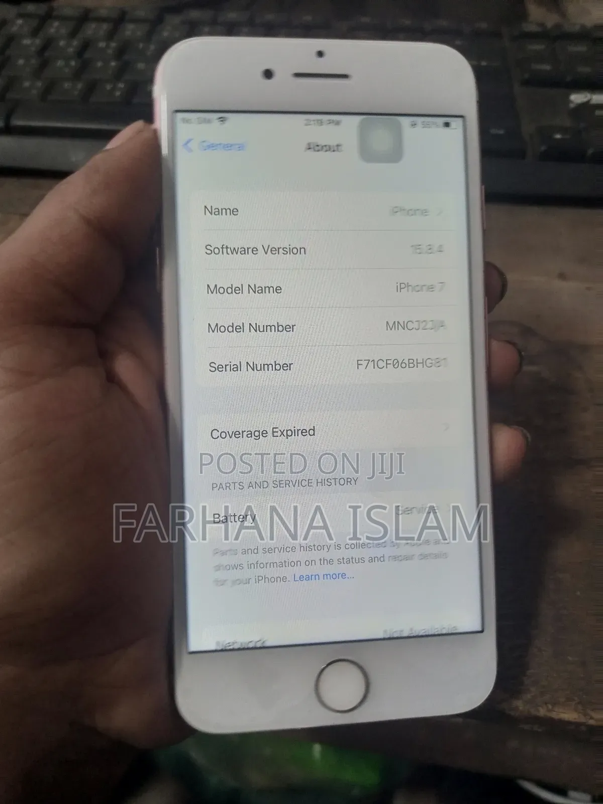 Apple iPhone 7 32 GB Rose Gold