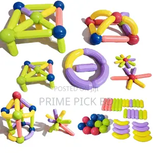 Photo - Big Size Magnetic Building Blocks Kid Toy Set