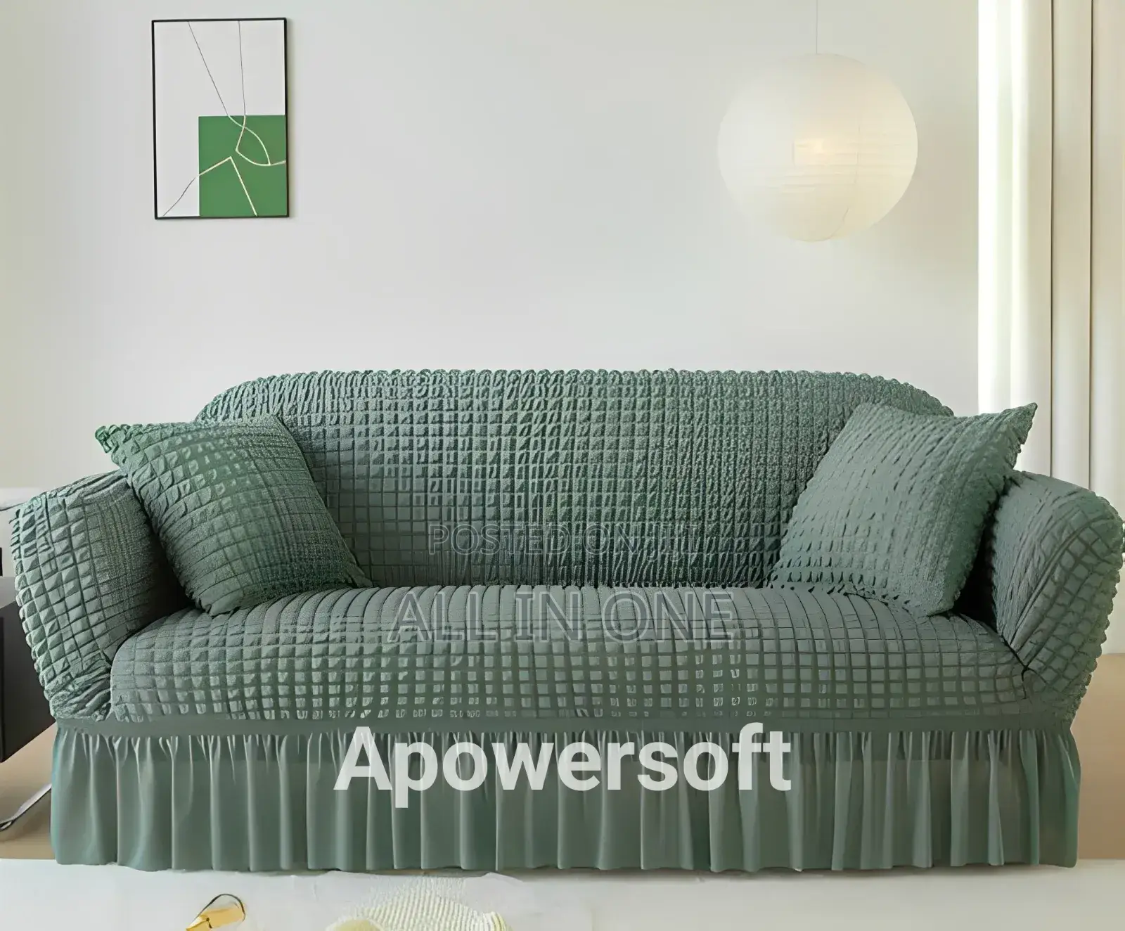 Turkey Stretchable Sofa Cover 3 + 1 Seat