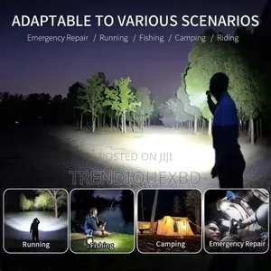 Photo - Led Rechargeable Keychain Light – 6 Modes, Multi-Function