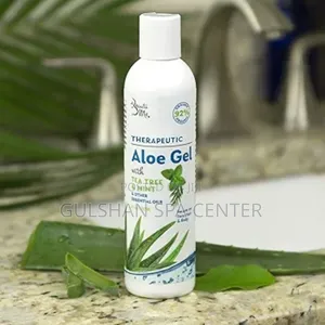 Photo - Organic Aloe Vera Gel for Face, Skin, Hair, Sunburn Relief, Infused