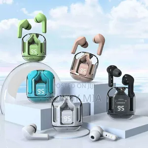 Original T2 Wireless Bluetooth Earphone Transparent Hifi Headphones