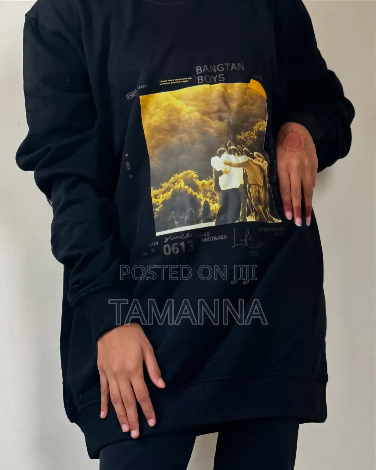 BTS Printed Sweatshirt