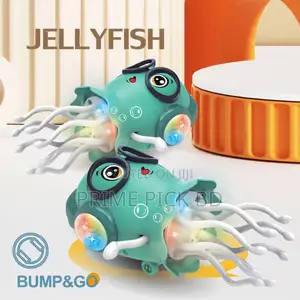 Magical Dancing Jellyfish Toy With Music Led Lights